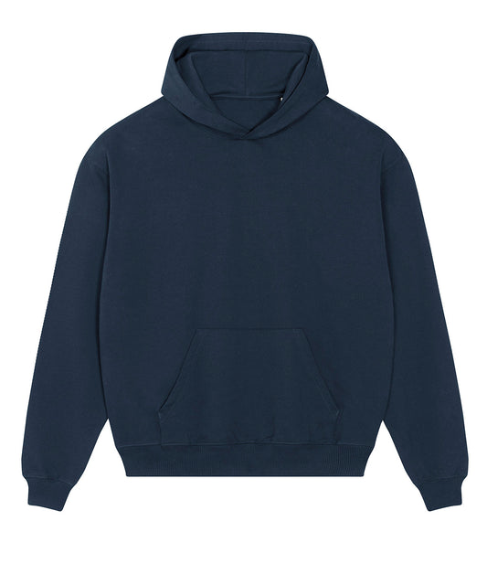 Tryck din logga på Hoodies från Stanley/Stella - Anpassa Stanley Stella - Unisex Cooper Dry Hoodie Sweatshirt i färgen Marinblå för företag, föreningar och privatpersoner