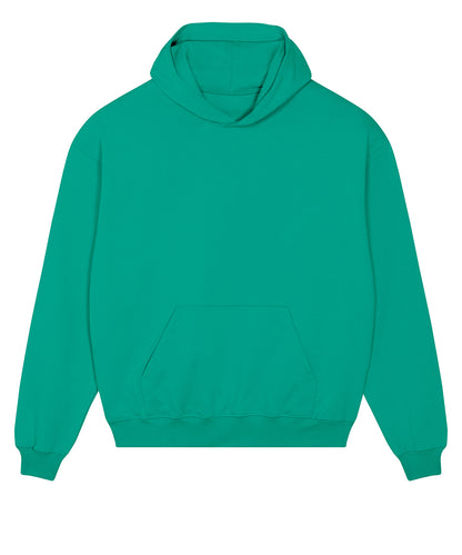 Tryck din logga på Hoodies från Stanley/Stella - Anpassa Stanley Stella - Unisex Cooper Dry Hoodie Sweatshirt i färgen Mellan grön för företag, föreningar och privatpersoner