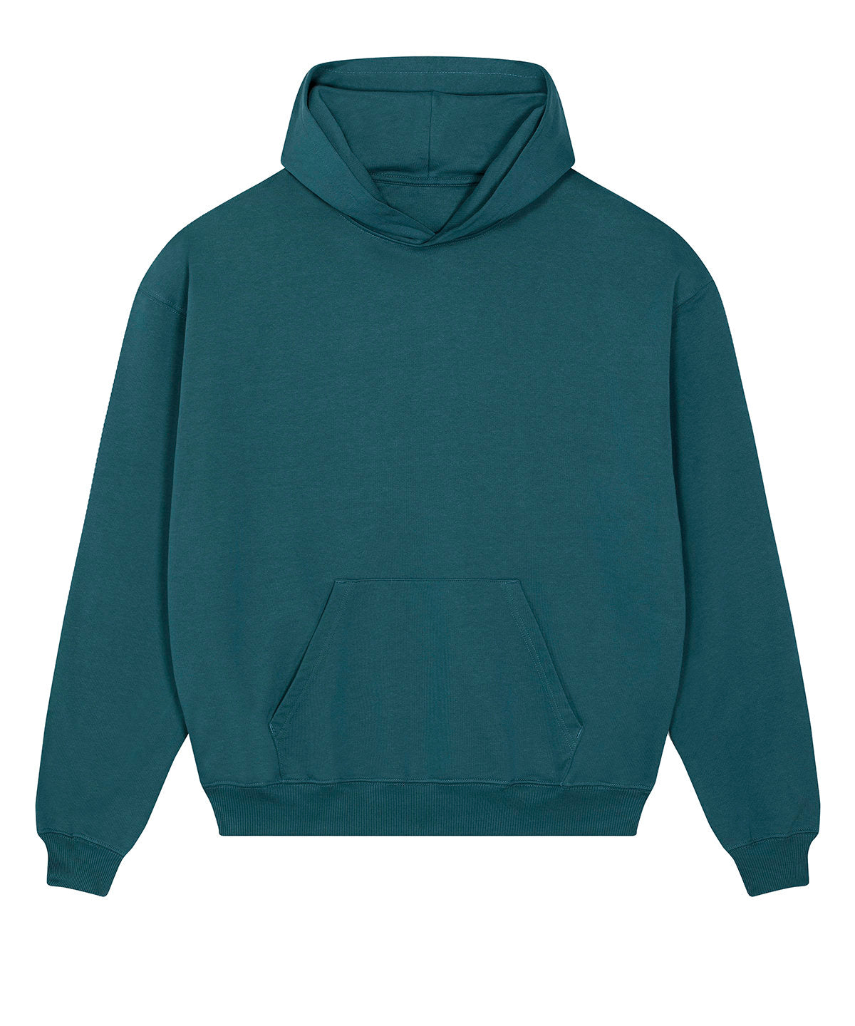 Tryck din logga på Hoodies från Stanley/Stella - Anpassa Stanley Stella - Unisex Cooper Dry Hoodie Sweatshirt i färgen Teal för företag, föreningar och privatpersoner