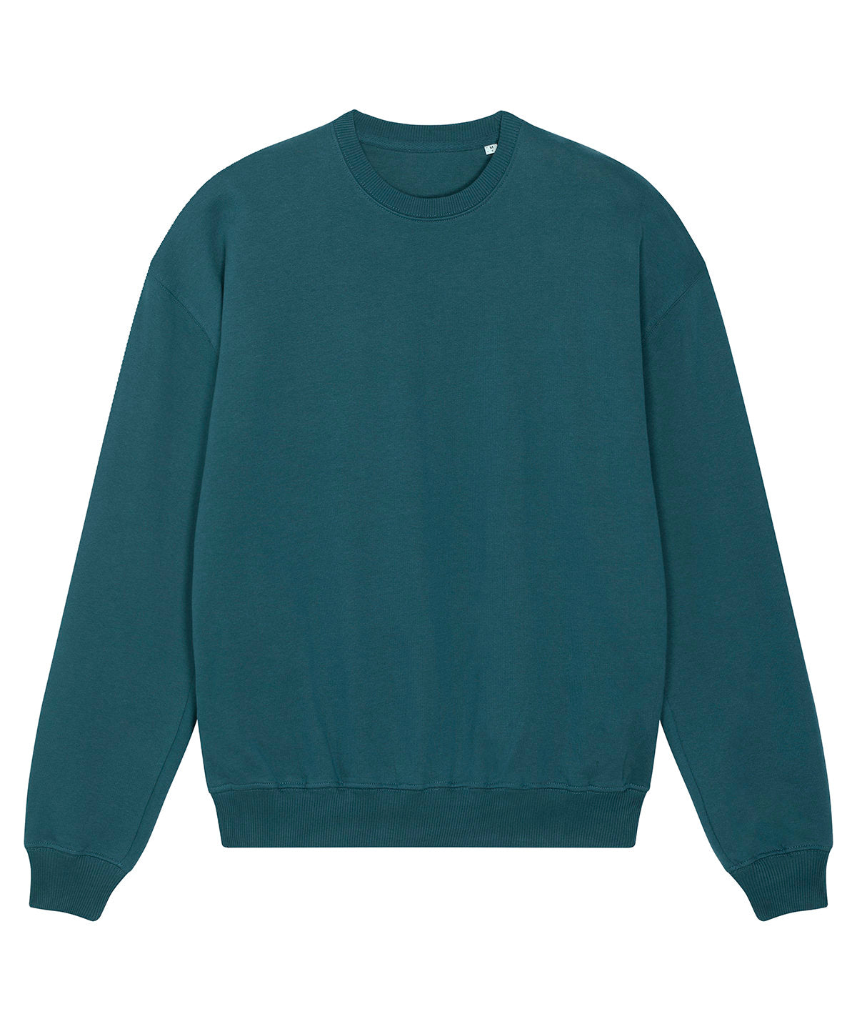 Tryck din logga på Sweatshirts från Stanley/Stella - Anpassa Stanley Stella - Unisex Ledger Dry Sweatshirt i färgen Teal för företag, föreningar och privatpersoner