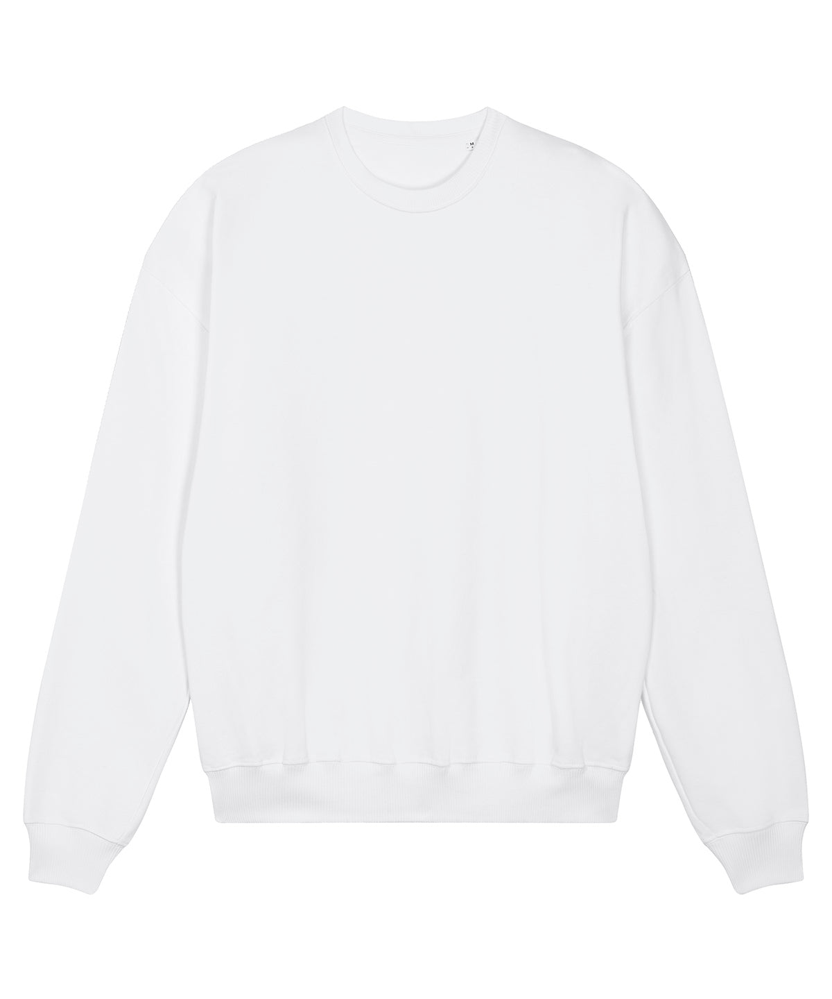 Tryck din logga på Sweatshirts från Stanley/Stella - Anpassa Stanley Stella - Unisex Ledger Dry Sweatshirt i färgen Vit för företag, föreningar och privatpersoner