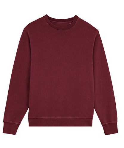 Tryck din logga på Sweatshirts från Stanley/Stella - Anpassa Stanley Stella - Unisex Matcher Sweatshirt i färgen Burgundy för företag, föreningar och privatpersoner
