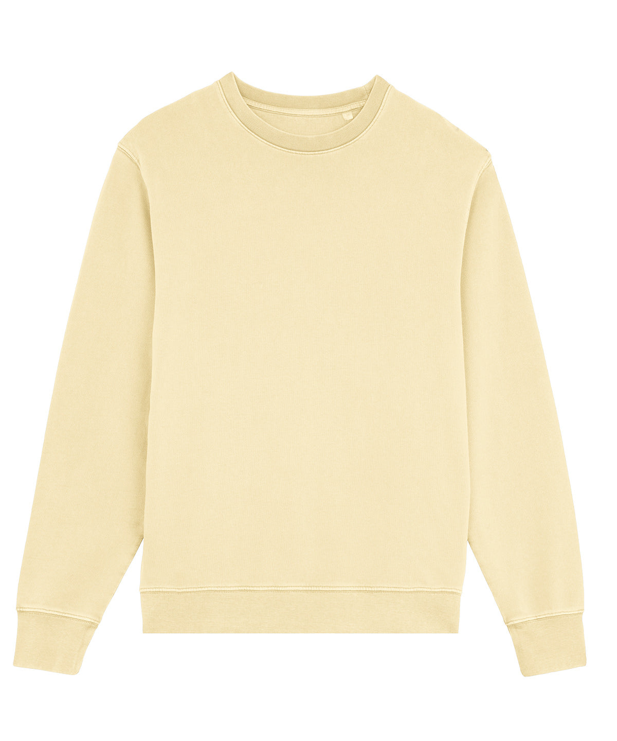 Tryck din logga på Sweatshirts från Stanley/Stella - Anpassa Stanley Stella - Unisex Matcher Sweatshirt i färgen Ljusgul för företag, föreningar och privatpersoner
