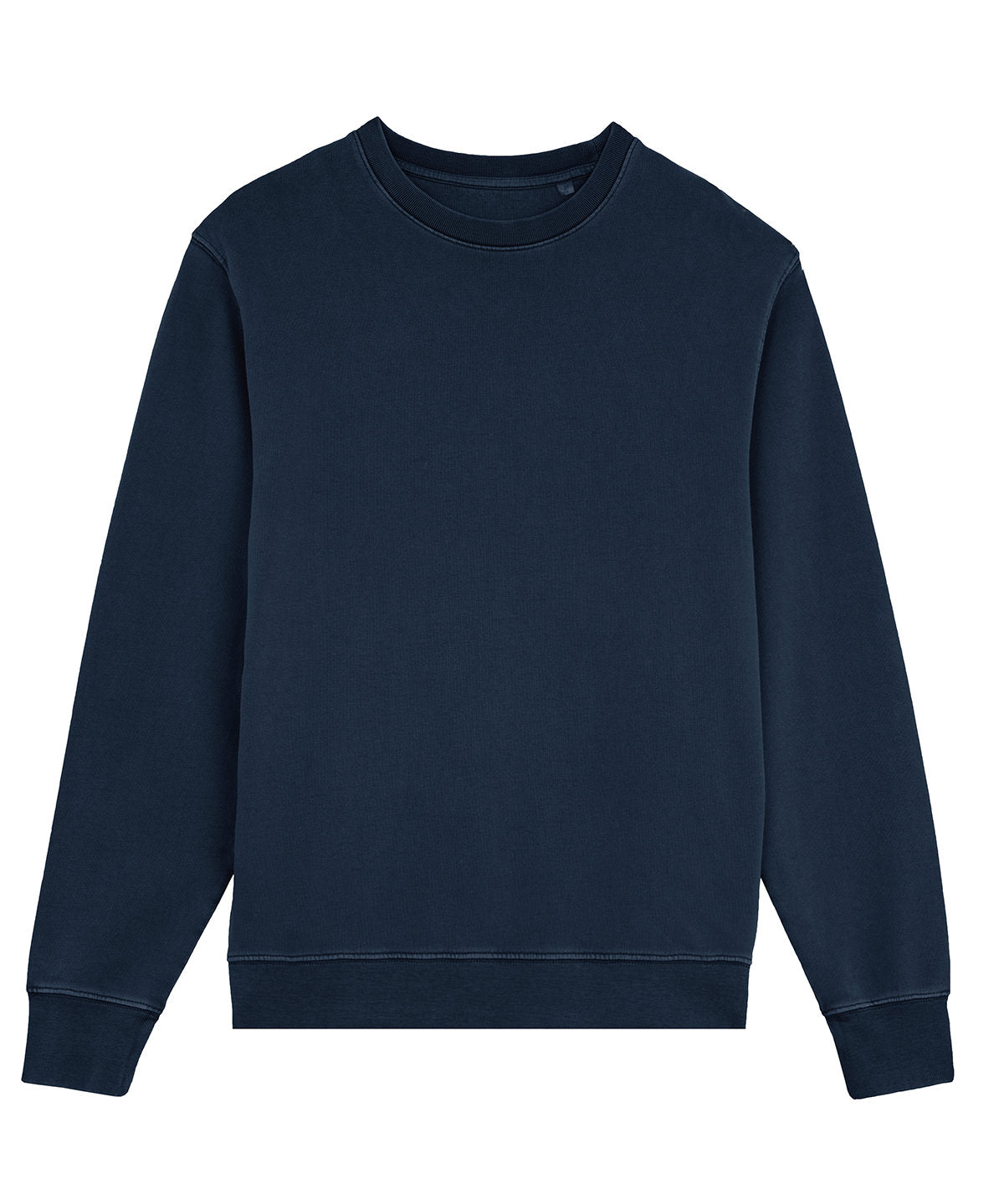 Tryck din logga på Sweatshirts från Stanley/Stella - Anpassa Stanley Stella - Unisex Matcher Sweatshirt i färgen Marinblå för företag, föreningar och privatpersoner