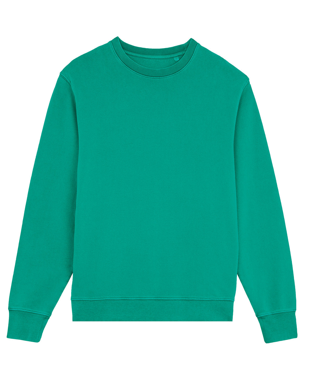Tryck din logga på Sweatshirts från Stanley/Stella - Anpassa Stanley Stella - Unisex Matcher Sweatshirt i färgen Mellan grön för företag, föreningar och privatpersoner