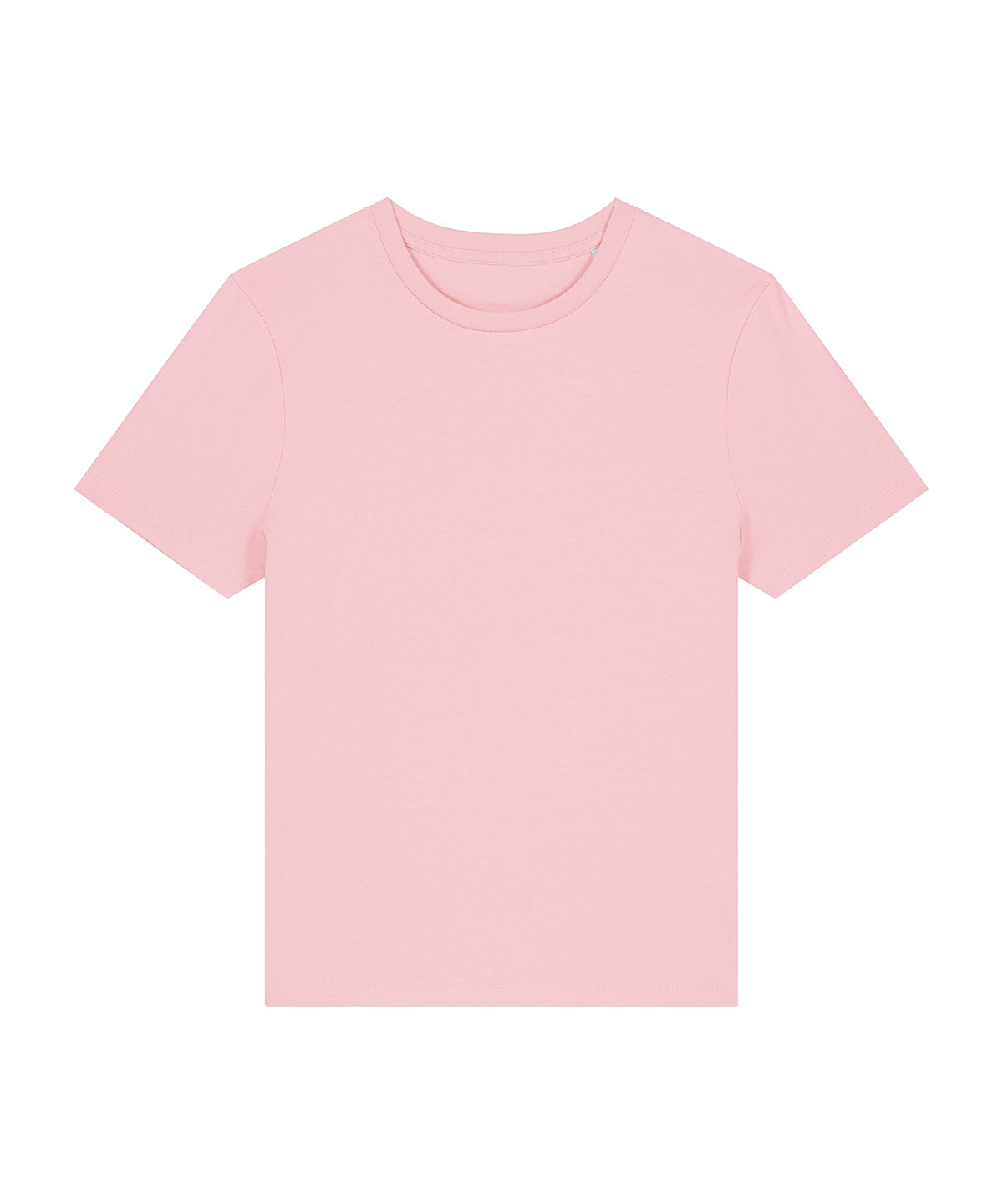 Tryck din logga på T-shirts från Stanley/Stella - Anpassa Stella Ella Figursydd T-shirt – Dam i färgen Ljusrosa för företag, föreningar och privatpersoner