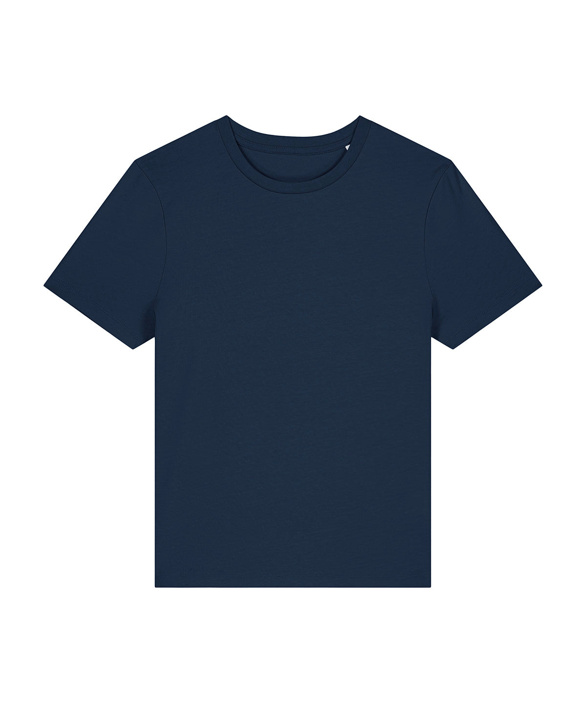 Tryck din logga på T-shirts från Stanley/Stella - Anpassa Stella Ella Figursydd T-shirt – Dam i färgen Marinblå för företag, föreningar och privatpersoner