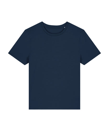 Tryck din logga på T-shirts från Stanley/Stella - Anpassa Stella Ella Figursydd T-shirt – Dam i färgen Marinblå för företag, föreningar och privatpersoner