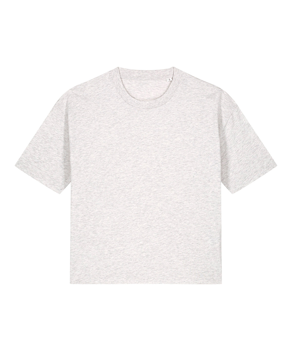 Tryck din logga på T-shirts från Stanley/Stella - Anpassa Stella Nova Boxig T-shirt – Dam i färgen Ljusgrå för företag, föreningar och privatpersoner