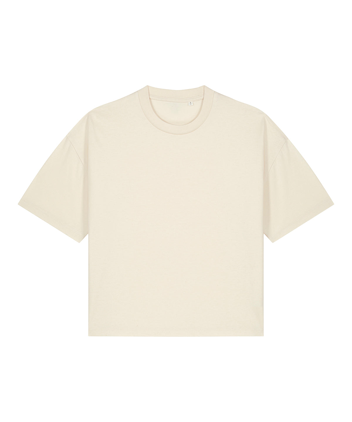 Tryck din logga på T-shirts från Stanley/Stella - Anpassa Stella Nova Boxig T-shirt – Dam i färgen Naturligt för företag, föreningar och privatpersoner