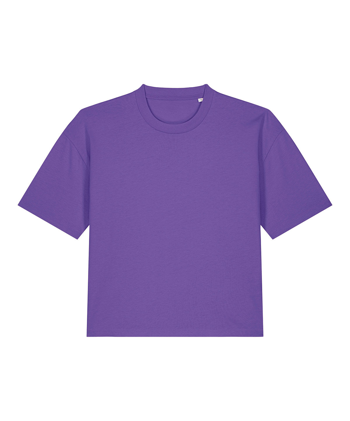 Tryck din logga på T-shirts från Stanley/Stella - Anpassa Stella Nova Boxig T-shirt – Dam i färgen Mörk lila för företag, föreningar och privatpersoner