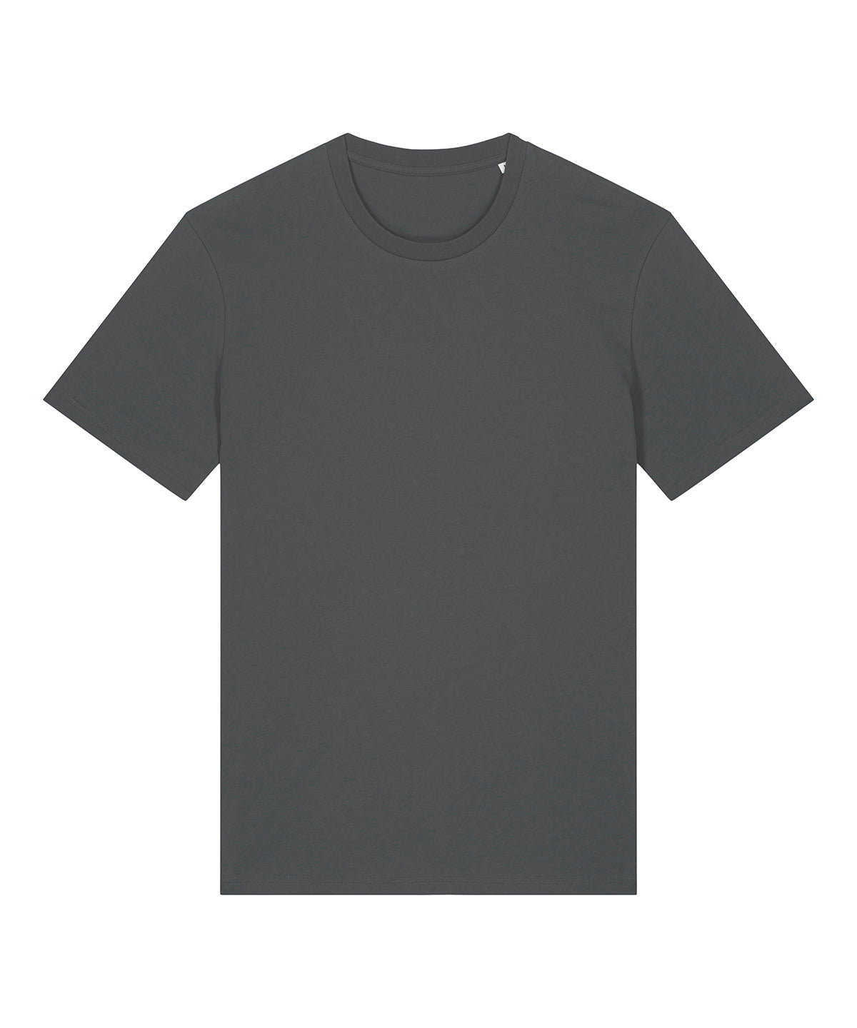 Tryck din logga på T-shirts från Stanley/Stella - Anpassa Crafter Ikonisk Mid-Light T-shirt – Unisex i färgen Mörkgrå för företag, föreningar och privatpersoner