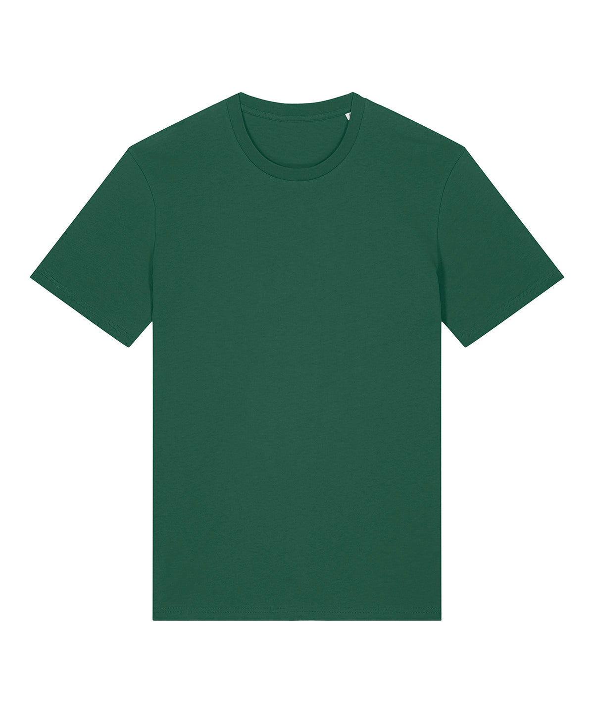 Tryck din logga på T-shirts från Stanley/Stella - Anpassa Crafter Ikonisk Mid-Light T-shirt – Unisex i färgen Djup grön för företag, föreningar och privatpersoner