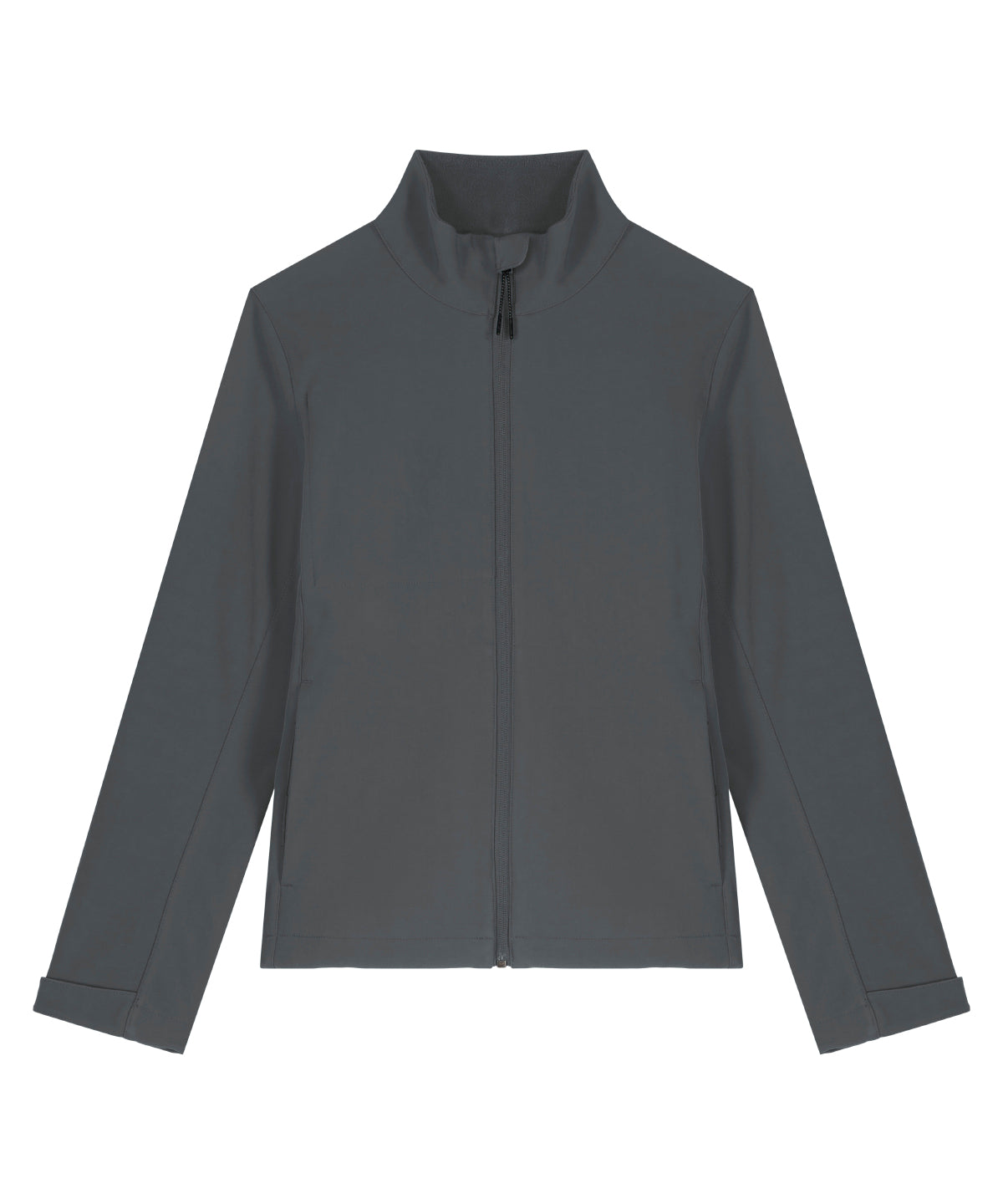 Tryck din logga på Softshelljackor från Stanley/Stella - Anpassa Dam Stella Navigator softshell i färgen Mörkgrå för företag, föreningar och privatpersoner
