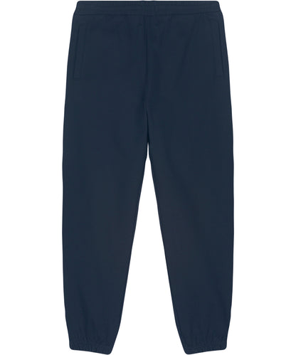 Tryck din logga på Mjukisbyxor från Stanley/Stella - Anpassa Unisex Jammer torra mjukisbyxor i färgen Marinblå för företag, föreningar och privatpersoner