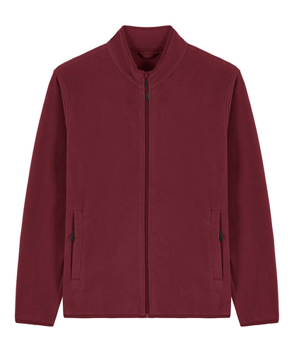 Tryck din logga på Fleece från Stanley/Stella - Anpassa Stanley Guider i färgen Burgundy för företag, föreningar och privatpersoner