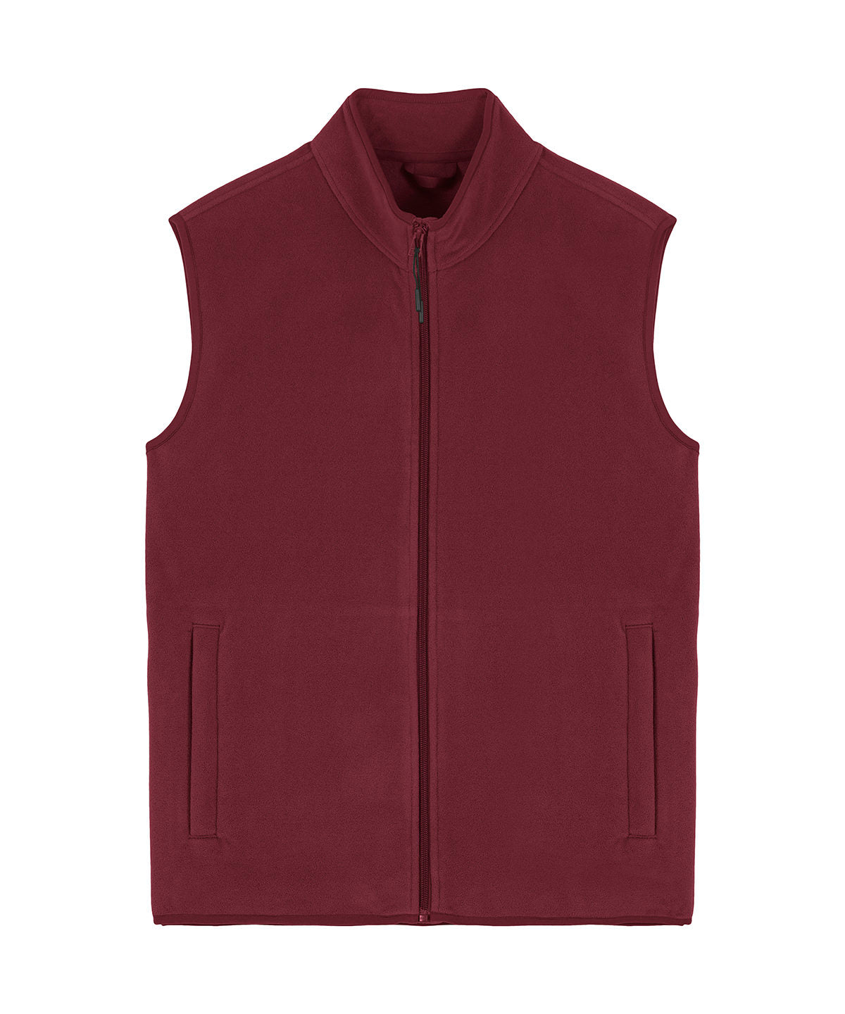 Tryck din logga på Fleece från Stanley/Stella - Anpassa Stanley Quester i färgen Burgundy för företag, föreningar och privatpersoner