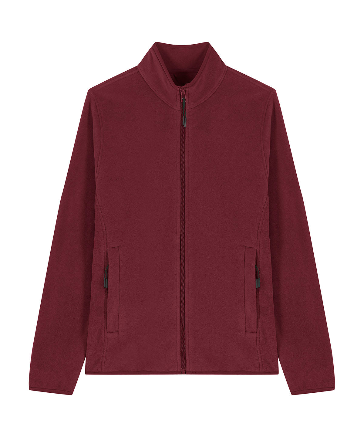 Tryck din logga på Fleece från Stanley/Stella - Anpassa Stella Guider i färgen Burgundy för företag, föreningar och privatpersoner