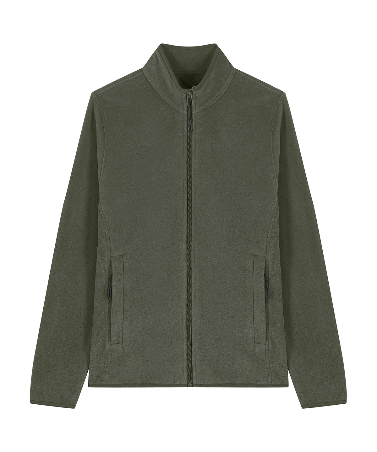 Tryck din logga på Fleece från Stanley/Stella - Anpassa Stella Guider i färgen Khaki för företag, föreningar och privatpersoner