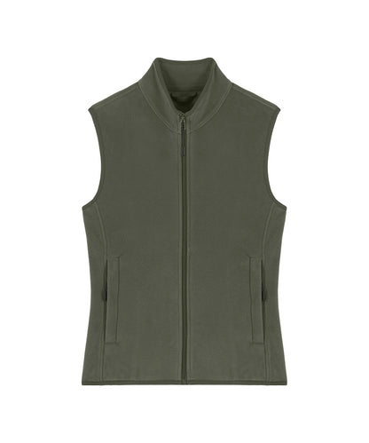 Tryck din logga på Fleece från Stanley/Stella - Anpassa Stella Quester i färgen Khaki för företag, föreningar och privatpersoner