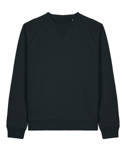 Tryck din logga på Sweatshirts från Stanley/Stella - Anpassa Stanley Stella - Knoxer Sweatshirt i färgen Svart för företag, föreningar och privatpersoner