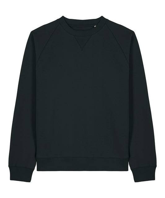 Tryck din logga på Sweatshirts från Stanley/Stella - Anpassa Stanley Stella - Knoxer Sweatshirt i färgen Svart för företag, föreningar och privatpersoner
