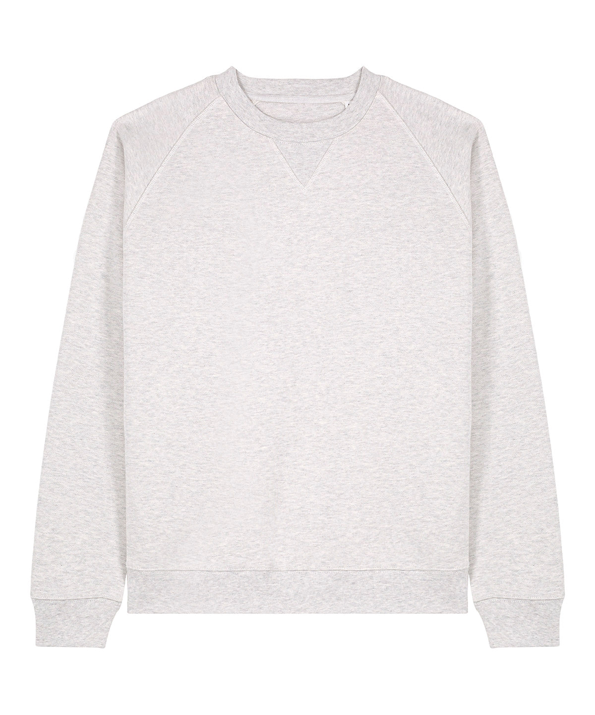Tryck din logga på Sweatshirts från Stanley/Stella - Anpassa Stanley Stella - Knoxer Sweatshirt i färgen Off Vit för företag, föreningar och privatpersoner