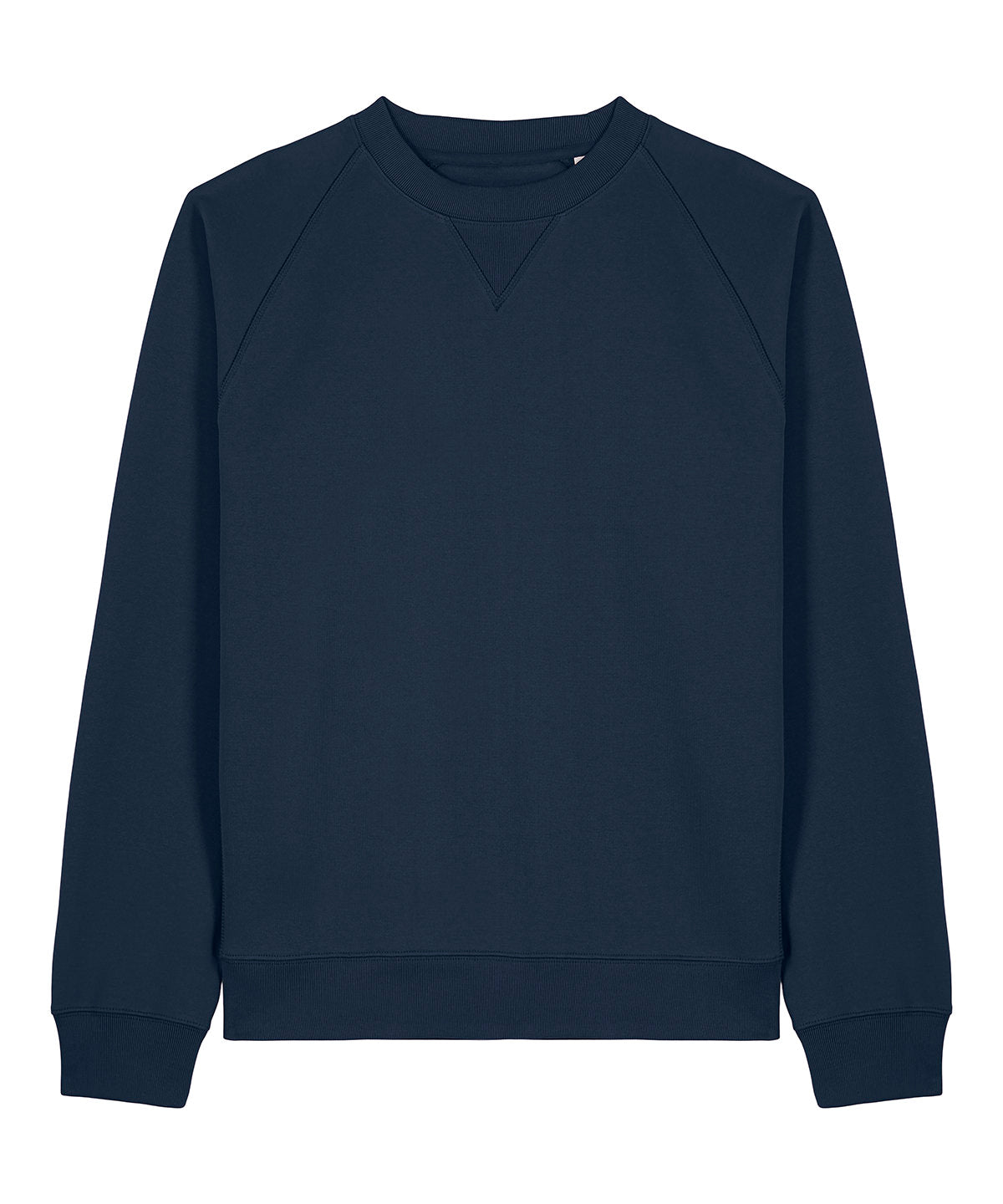 Tryck din logga på Sweatshirts från Stanley/Stella - Anpassa Stanley Stella - Knoxer Sweatshirt i färgen Marinblå för företag, föreningar och privatpersoner