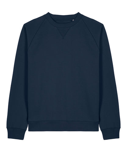 Tryck din logga på Sweatshirts från Stanley/Stella - Anpassa Stanley Stella - Knoxer Sweatshirt i färgen Marinblå för företag, föreningar och privatpersoner