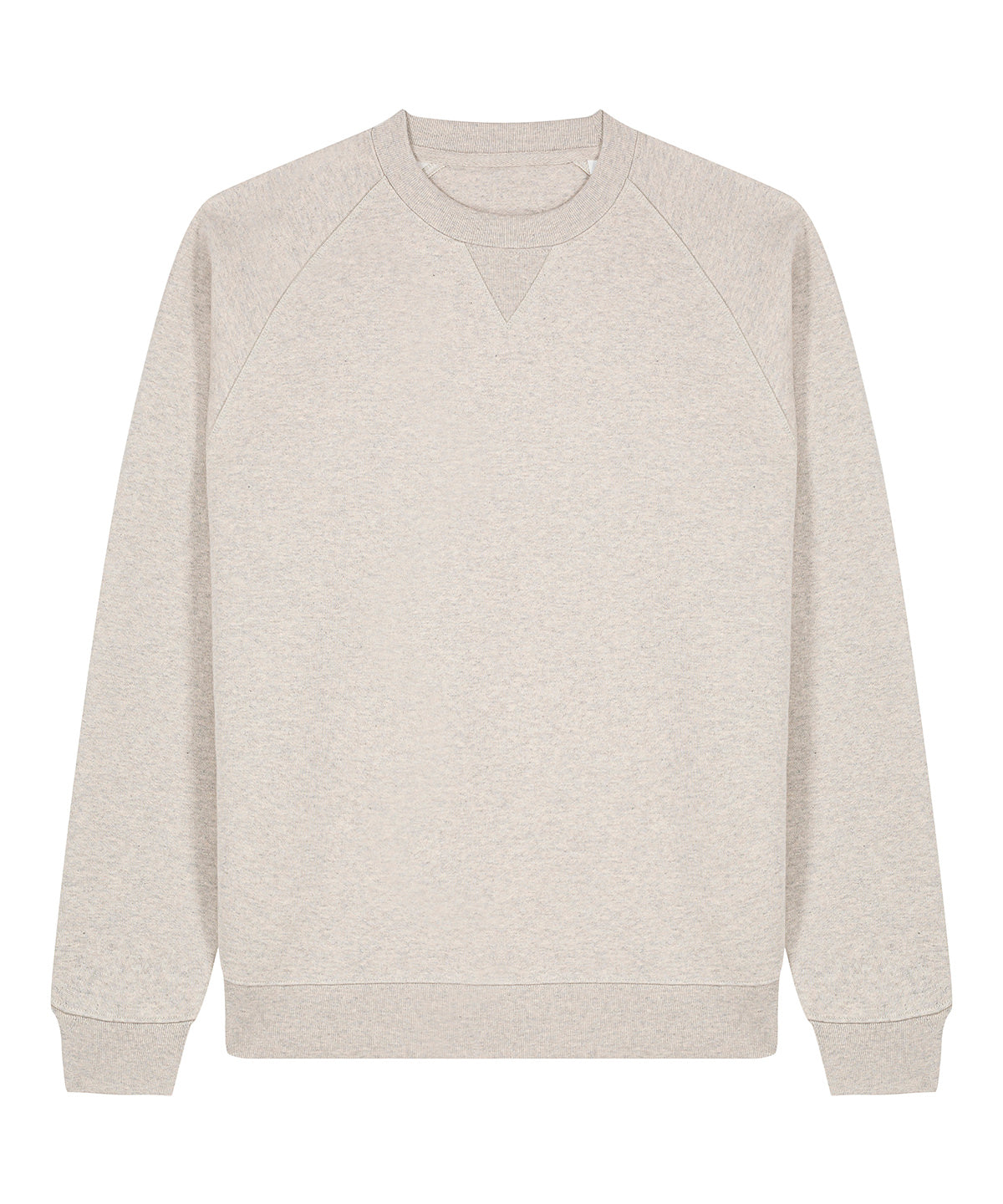 Tryck din logga på Sweatshirts från Stanley/Stella - Anpassa Stanley Stella - Knoxer Sweatshirt i färgen Ljusgrå för företag, föreningar och privatpersoner