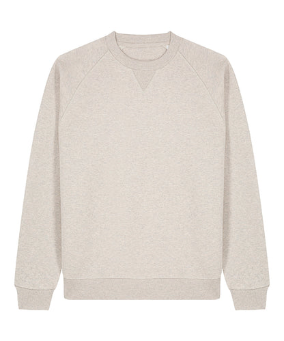 Tryck din logga på Sweatshirts från Stanley/Stella - Anpassa Stanley Stella - Knoxer Sweatshirt i färgen Ljusgrå för företag, föreningar och privatpersoner