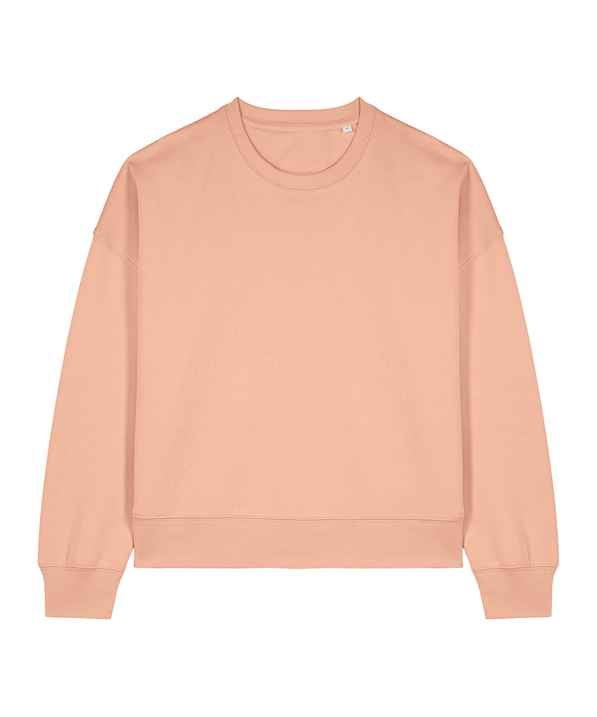 Tryck din logga på Sweatshirts från Stanley/Stella - Anpassa Stanley Stella - Alma Sweatshirt i färgen Ljus orange för företag, föreningar och privatpersoner