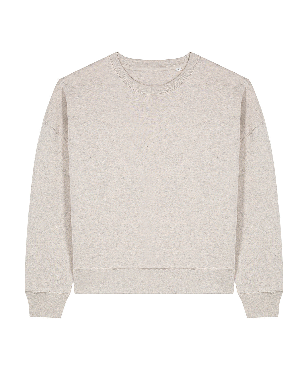 Tryck din logga på Sweatshirts från Stanley/Stella - Anpassa Stanley Stella - Alma Sweatshirt i färgen Ljusgrå för företag, föreningar och privatpersoner