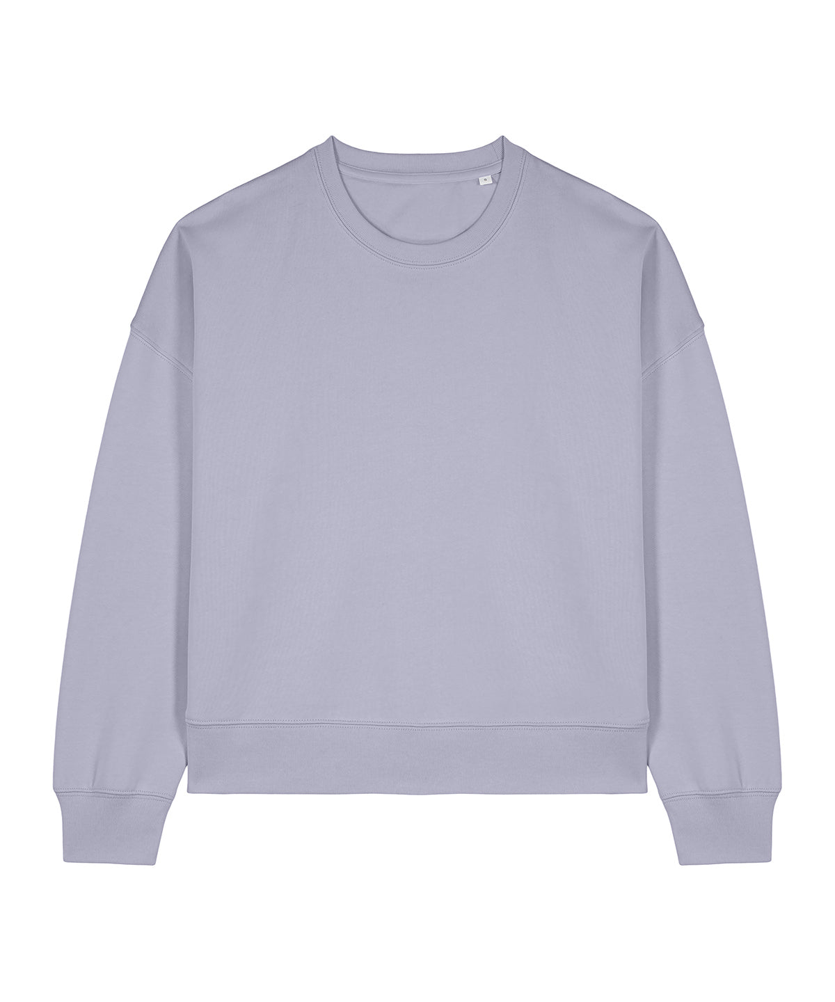 Tryck din logga på Sweatshirts från Stanley/Stella - Anpassa Stanley Stella - Alma Sweatshirt i färgen Ljus lila för företag, föreningar och privatpersoner