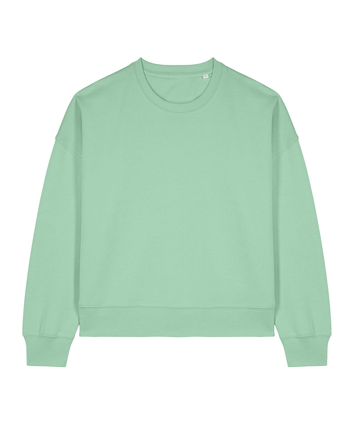 Tryck din logga på Sweatshirts från Stanley/Stella - Anpassa Stanley Stella - Alma Sweatshirt i färgen Mint för företag, föreningar och privatpersoner