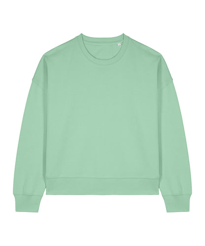 Tryck din logga på Sweatshirts från Stanley/Stella - Anpassa Stanley Stella - Alma Sweatshirt i färgen Mint för företag, föreningar och privatpersoner