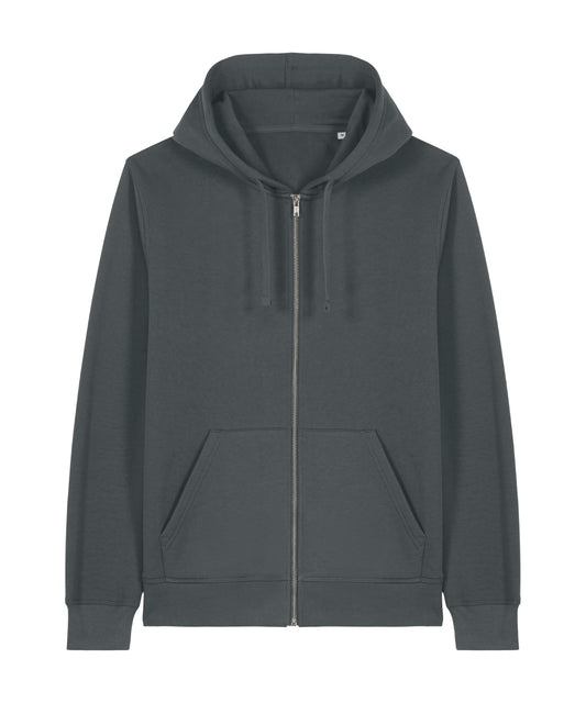 Tryck din logga på Hoodies från Stanley/Stella - Anpassa Stanley Stella - Mixer Premium Hoodie Sweatshirt för damer i färgen Mörkgrå för företag, föreningar och privatpersoner