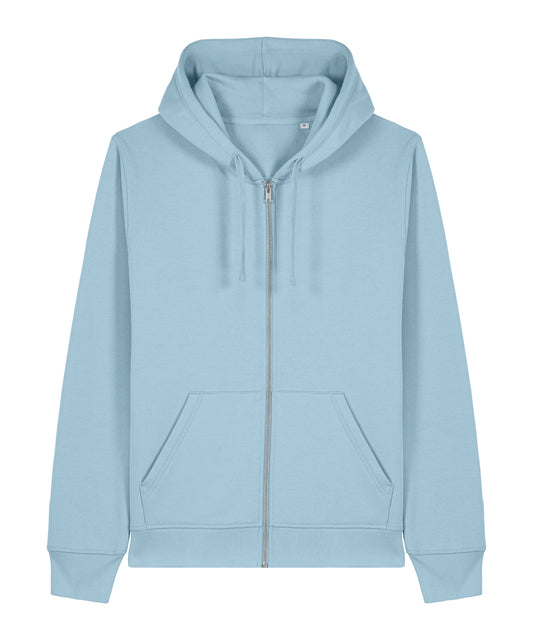 Tryck din logga på Hoodies från Stanley/Stella - Anpassa Stanley Stella - Mixer Hoodie i färgen Himmelblå för företag, föreningar och privatpersoner