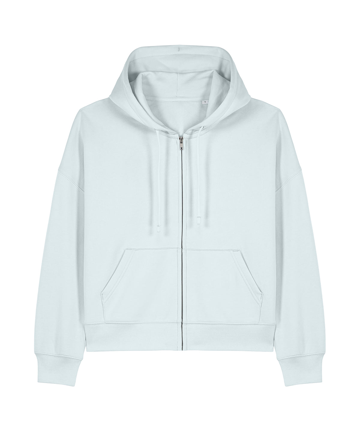 Tryck din logga på Hoodies från Stanley/Stella - Anpassa Stanley Stella - Ida Hoodie i färgen Ljusblå för företag, föreningar och privatpersoner