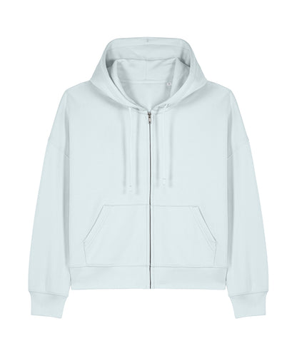 Tryck din logga på Hoodies från Stanley/Stella - Anpassa Stanley Stella - Ida Hoodie i färgen Ljusblå för företag, föreningar och privatpersoner