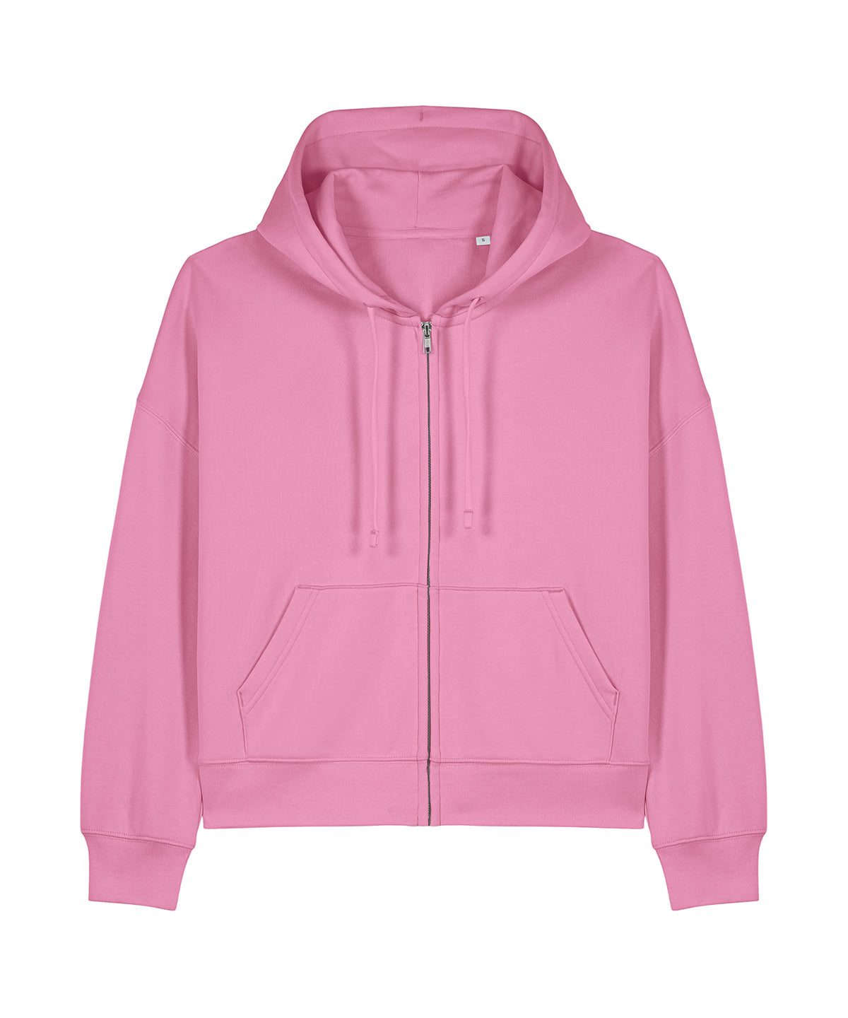 Tryck din logga på Hoodies från Stanley/Stella - Anpassa Stanley Stella - Ida Hoodie i färgen Mellanrosa för företag, föreningar och privatpersoner