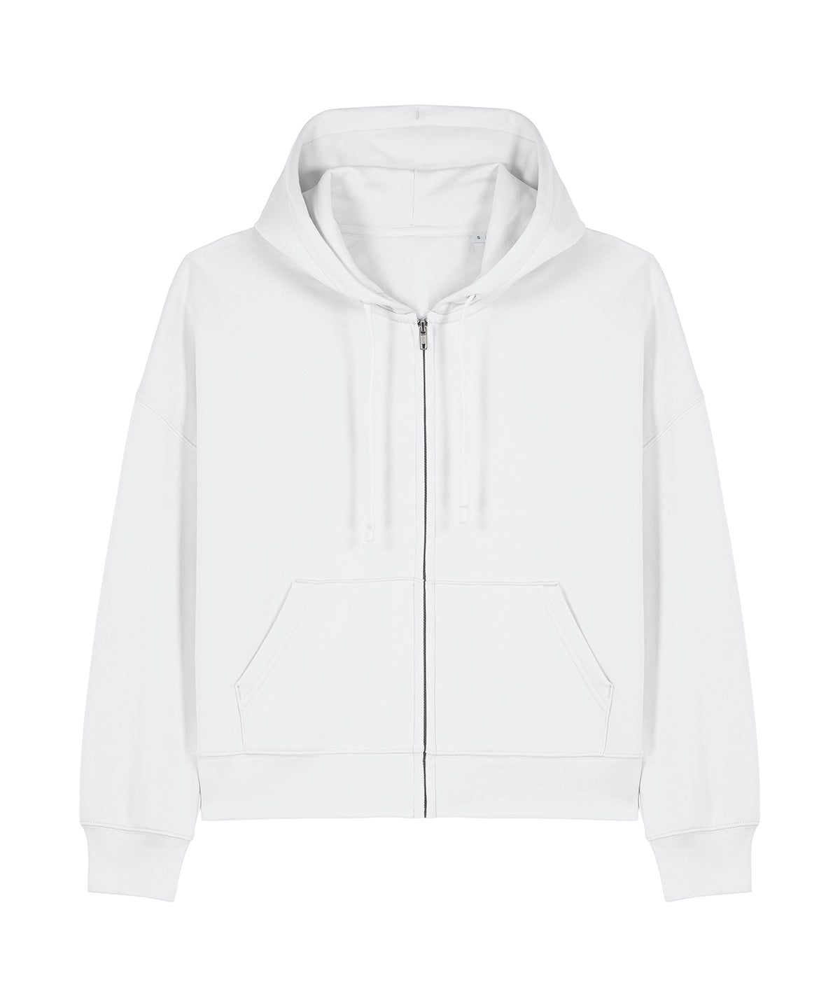 Tryck din logga på Hoodies från Stanley/Stella - Anpassa Stanley Stella - Ida Hoodie i färgen Vit för företag, föreningar och privatpersoner