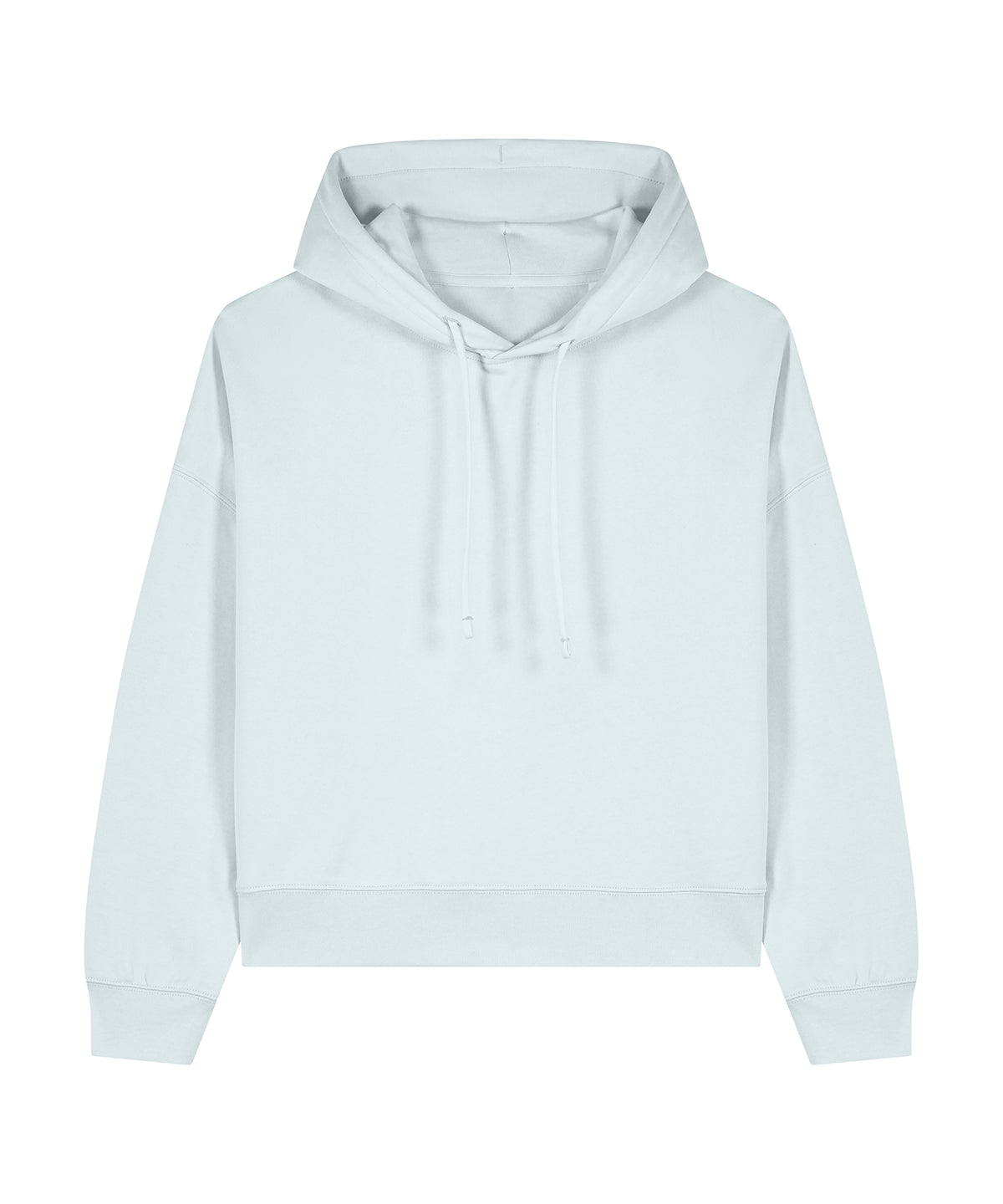 Tryck din logga på Hoodies från Stanley/Stella - Anpassa Stanley Stella - Nora Hoodie i färgen Ljusblå för företag, föreningar och privatpersoner