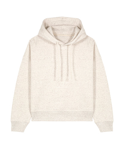 Tryck din logga på Hoodies från Stanley/Stella - Anpassa Stanley Stella - Nora Hoodie i färgen Off Vit för företag, föreningar och privatpersoner