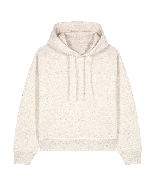Tryck din logga på Hoodies från Stanley/Stella - Anpassa Stanley Stella - Nora Hoodie i färgen Off Vit för företag, föreningar och privatpersoner