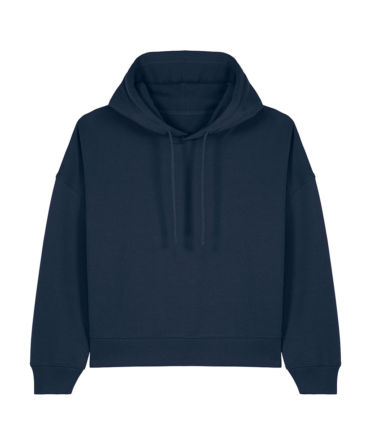 Tryck din logga på Hoodies från Stanley/Stella - Anpassa Stanley Stella - Nora Hoodie i färgen Marinblå för företag, föreningar och privatpersoner