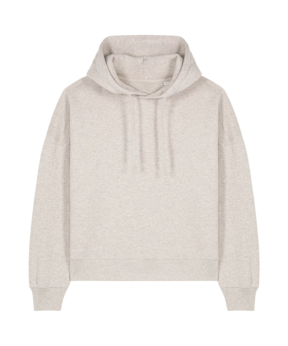Tryck din logga på Hoodies från Stanley/Stella - Anpassa Stanley Stella - Nora Hoodie i färgen Ljusgrå för företag, föreningar och privatpersoner