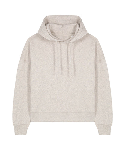 Tryck din logga på Hoodies från Stanley/Stella - Anpassa Stanley Stella - Nora Hoodie i färgen Ljusgrå för företag, föreningar och privatpersoner