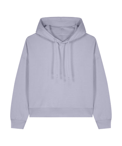 Tryck din logga på Hoodies från Stanley/Stella - Anpassa Stanley Stella - Nora Hoodie i färgen Ljus lila för företag, föreningar och privatpersoner