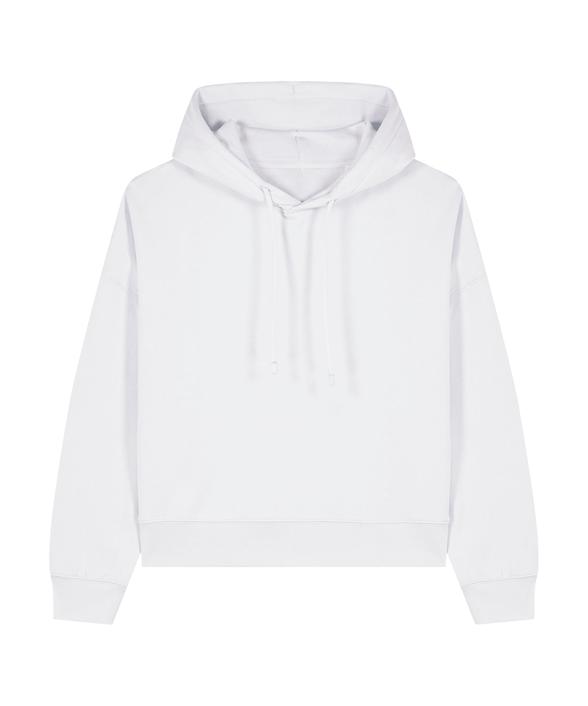 Tryck din logga på Hoodies från Stanley/Stella - Anpassa Stanley Stella - Nora Hoodie i färgen Vit för företag, föreningar och privatpersoner